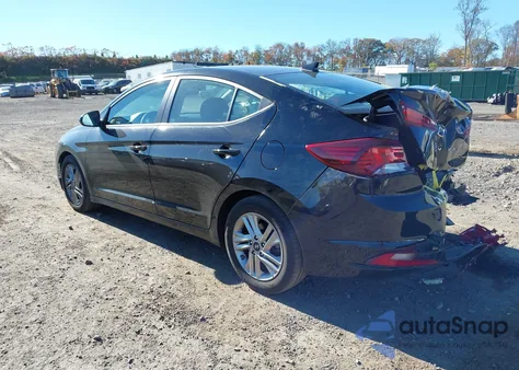 2019 Hyundai Elantra Sel из США, поврежденный, VIN KMHD84LF5KU864230